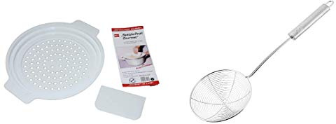 Neustanlo Spätzle und Knöpfle Sieb und Reibe Set inkl. Abseihlöffel 38 cm OVALGRIFF