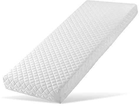 Stillerbursch Kindermatratze Komfort Plus 80x160 H2 | Babymatratze Babybett | Wendematratze | Abnehmbarer Bezug Klimafaser | Waschbar | Kaltschaumkern | Hygienebezug 100% Polyester