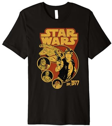 Star Wars Est. 1977 Character Collage Poster Premium T-Shirt