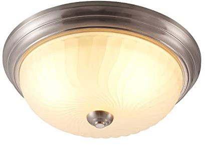 Lindby Deckenlampe 'Pakka' in Alu aus Metall (2 flammig, E27) - Deckenleuchte, Lampe, Wohnzimmerleuchte