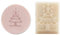 WonDerfulC Natürliche Handgemachte Seife Muster Mini Seife DIY Stempel Siegel Naturharz Mini Druck DIY Handgemachte Seife Stempel Harz Mini Stempel (Weihnachtsbaum)