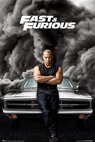 Close Up The Fast & Furious 9 Poster Vin Diesel (61cm x 91,5cm)