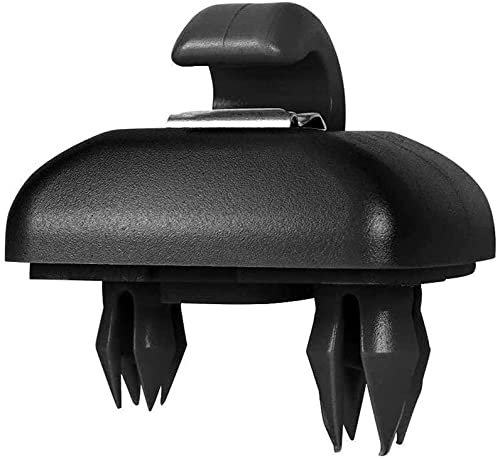 TOPALLI – Interior parasol pinza de gancho soporte compatible con vehículos A3 A4L A5 A6L A7 Q5 Q3, color negro