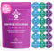 MR MIRYE Shower Steamers Aromatherapy Bulk for Women Men, Organic Shower Bombs with Eucalyptus Lavender Peppermint Essential Oil, 18-Pack Shower Bombs Gift Set
