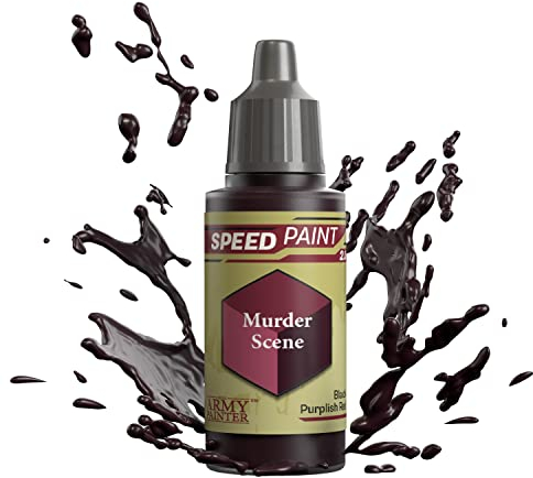 The Army Painter Speedpaint Murder Scene 2.0, Single Acrylic Paint 18ml One-coat Painting Soloution For Fantasy Tabletop Miniatures Like Warhammer 40k and Dungeons And Dragons Figures