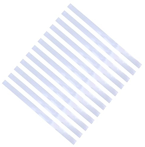 SOLUSTRE 12Stück Reflektierende Aufkleber Für Drehzahlmesser Hochreflektierende Papierstreifen Für Digitale Tachometer Selbstklebendes Reflexionsband Zubehör Für Drehzahlmesser