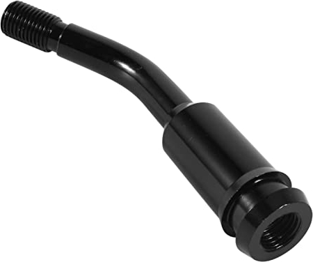 T4 Schaltknauf Verlängerung, T4 Schaltknauf, Schaltknaufverlängerung, 5-Zoll-Autoverlängerung, Gerade Schalthebel-T4-L-Verlängerung für T4 1990 2003, Schwarz