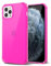 Svanove für iPhone 11 Pro Hülle Durchsichtig, Transparent Handyhülle Kameraschutz, Klar Farbig Dünn Schutz Silikon Schutzhülle Stoßfest Weich Gummi Clear Slim TPU Case, Neon Pink