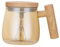 LOVIVER Taza agitadora automática, Taza mezcladora automática de Vidrio portátil de 400ml, Taza mezcladora automática para café/Leche/proteína en Polvo, Taza, champán