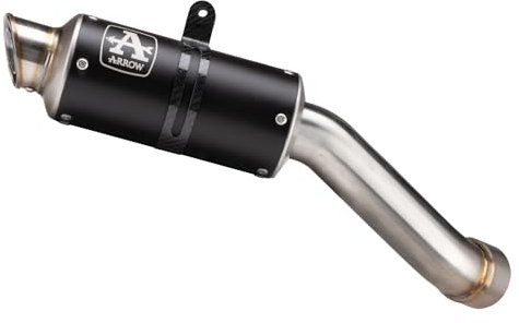 ARROW GP2 DARK SILENCERS KIT KAWASAKI Z900 '20 HOMOL.GP2 ALUMINIUM DARK EXH. WITH WELDED LINKPIPE FOR ORIG.OR ARROW COLLECTORS