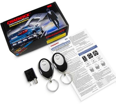 CHADWICK Relay-Shaped Automobile Hidden Lock, Relay Style Anti-Theft Device, 12V Vehicle Immobilizer System, Car Intelligent Oil Circuit Controller (501A)