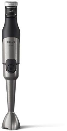 Philips Frullatore a Immersione Serie 5000 - Potenza 1200W. Tecnologia ProMix. Indicatore di velocità a LED. Controllo Senza Sforzo. Design Compatto. Facile da Pulire. Nero (HR2685/00)