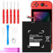 HAC-003 Akku-Ersatz, 4700 mAh kompatibel mit Nintendo Switch Console Handheld HAC-001, interner Akku mit hoher Kapazität mit Installationswerkzeug-Kit