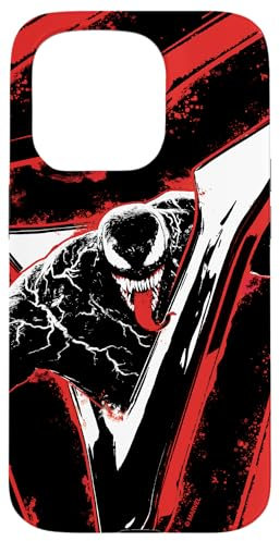 Marvel Venom: Let There Be Carnage Red and Black Case for iPhone 15 Pro