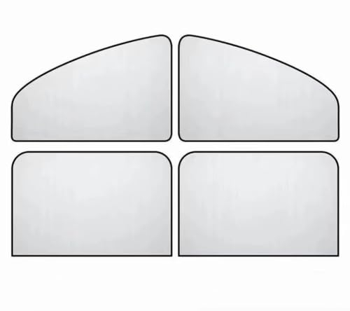 Auto Seitenfenster Sonnenblende für MG MG4,Sonnenschutz UV Schutz Abnehmbarer Auto Trennvorhang Verdunkelung Hitzeschutz Kinder Autofenster Vorhang