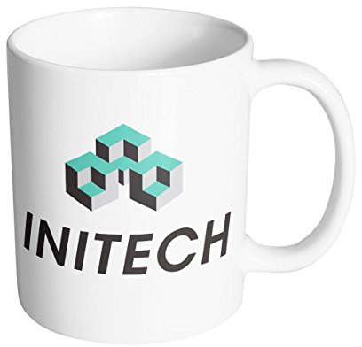Tasse mit Initech-Logo, 325 ml