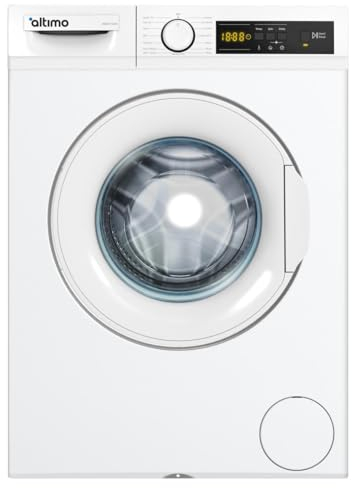 Altimo AWM7122W Freestanding Washing Machine, 7kg Load, 1200prm, White [Energy Class D]