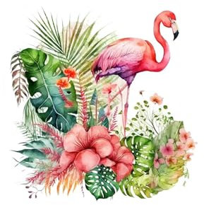 Lustiger Flamingo-Toilettenaufkleber, Badezimmer-Aufkleber, Wand-WC-Abdeckung, Aufkleber, Tier-WC, Spaß für Zuhause, Badezimmer, PVC