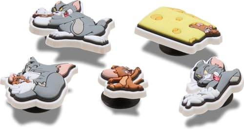 Crocs Jibbitz Charms, Tom and Jerry 5 Pack