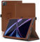 Case for Acer Iconia Tab A10 (A10-21-A0T7) 10.1 inch, Acer Iconia Tab A10-21-A43P Tablet Case, Folding Stand Protective Cover with Pencil Holder and Wrist Strap, Full Protection. (Brown)