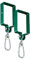 Entgoinggo Swing Bracket Metal Swing Set Accessories, Heavy Duty Outdoor Playground Equipment For Backyard Swings 5.78x3.8 Inch(2pcs)