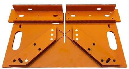 Wimnqie Guide De Coupe Pour Scie À Onglet - Guide De Coupe Pour Scie Sur Table À 45 Degrés,Accessoire de Menuiserie Précision Robust pour Aluminium, Bois, Plâtre, PVC