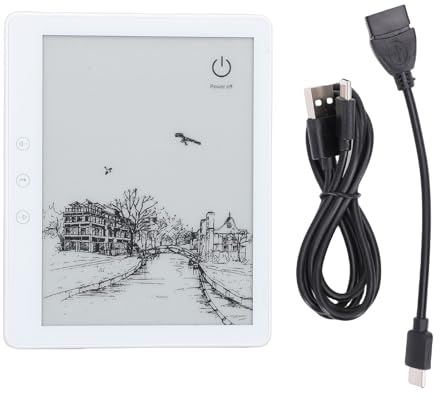 Greensen Liseuse électronique Portable, écran Tactile de 5,8 Pouces avec 32 Go de Stockage et WiFi, Compatible et Mémoire Extensible