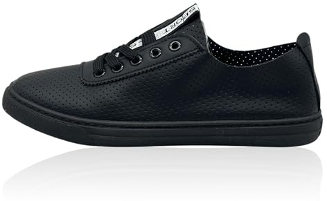 Nowaland Damen Ledersneaker aus besonders weichem Echtleder Sneaker