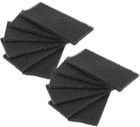 vhbw 12x Aktivkohlefilter Ersatz für Franke AL180287, 1330038254 für Mülleimer, Abfalleimer - 6,5 x 15,5 x 1,5 cm