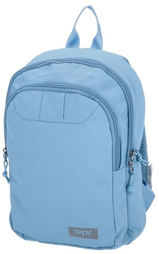 DYX Damen Rucksack Blau „Luna“ – Freizeitrucksack, City Backpack, leicht, modisch, für Arbeit, Uni & Reisen