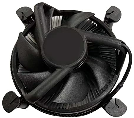 Mekalero Ventilador de refrigeración para CPU original LGA 1150/1151/1156/1155, placa base, núcleo G, 4 pines, PWM, disipador de calor de cobre