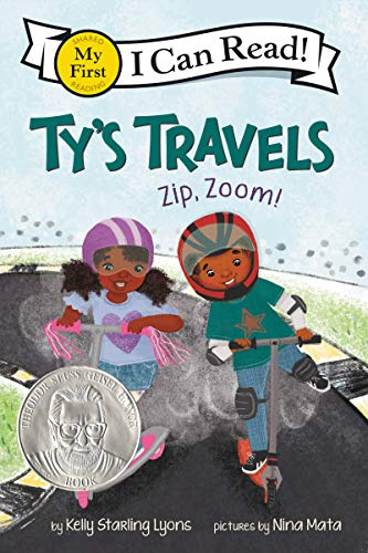Ty's Travels: Zip, Zoom!: A new scooter, a wobbly start, and a friend who helps Ty try again―an I Can Read Geisel Honor picture book (My First I Can Read)