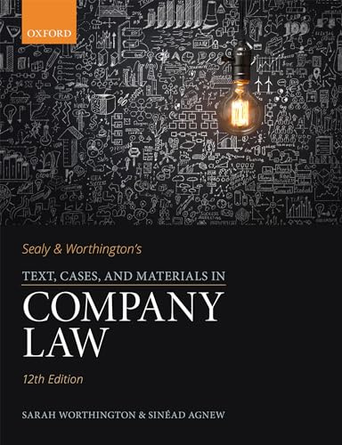 Sealy & Worthington's Text, Cases, and Materials in Company Law