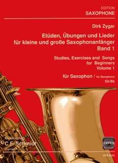 Etüden, Übungen und Lieder Band 1 für kleine und große Saxophonanfänger