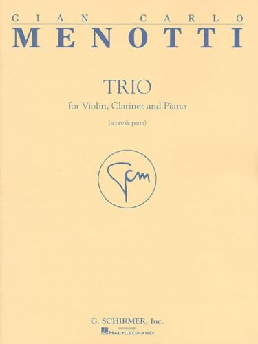 Trio: Score and Parts for Violin, Clarinet and Piano
