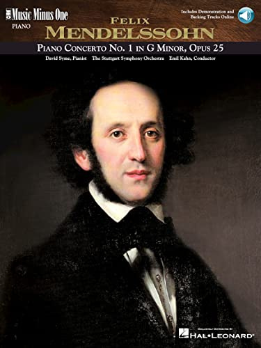 Mendelssohn Piano Concerto No. 1 in G Minor, Opus 25 (Music Minus One Piano)