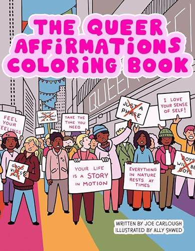 Queer Affirmations Coloring Book