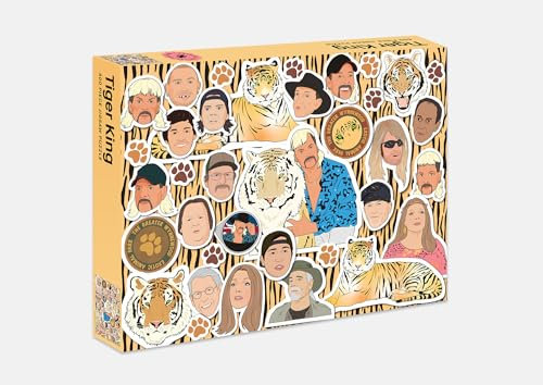 The Tiger King Puzzle: 500 piece jigsaw puzzle
