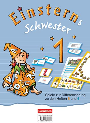 Cornelsen Verlag GmbH Einsterns Schwester - Erstlesen 1. Schuljahr - Spiele zur Differenzierung zu den Heften 5 und 6