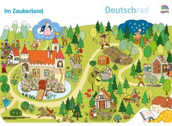 Deutschrad 3/4: Wimmelbilder Poster Klasse 3/4 (Deutschrad. Ausgabe ab 2018)