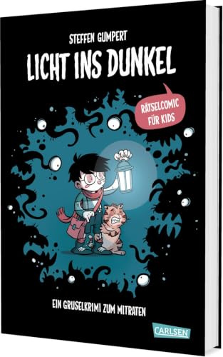 Licht ins Dunkel: Ein Gruselkrimi zum Mitraten | Spannender Rätselcomic für Kinder ab 8 Jahren: Hilf Rupert dabei, seinen Vater zu finden!