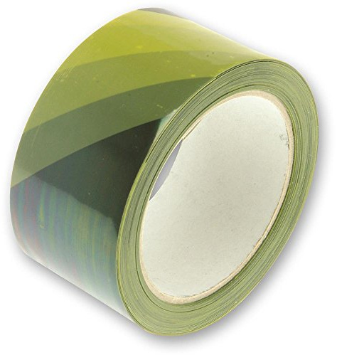 Faithfull TAPEHAZBY Hazard Warning Safety Tape - Black/Yellow