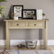 Vida Designs Home Discount Panama - Mesa Consola con 2 cajones, Roble Natural