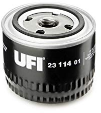 UFI Filters, Filtro Olio 23.114.01, Filtro Olio per Ricambio, Adatto a Auto, Applicabile su Diversi Modelli Alpine, Dacia, Fiat, Ford, Lancia, Lotus, Mustang, Renault e Toro