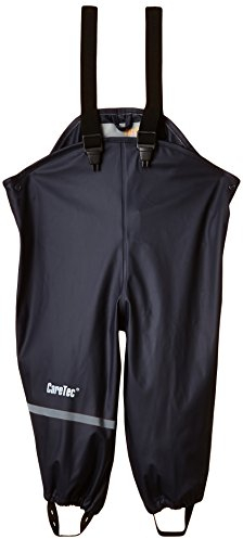 CareTec Unisex Kids Overall - Pu W/O Fleece Rain Trousers, Dark Navy (778), 98 UK