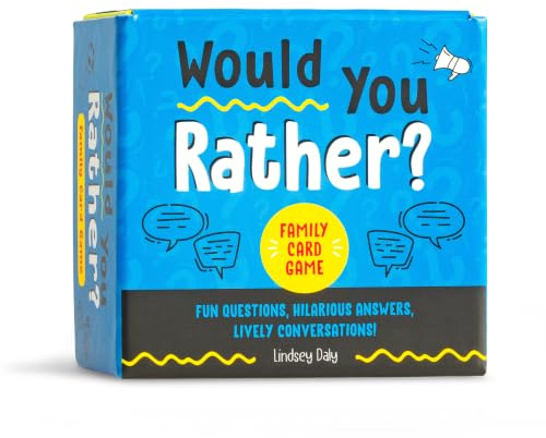 Would You Rather? Family Card Game: Fun Questions, Hilarious Answers, Lively Conversations!