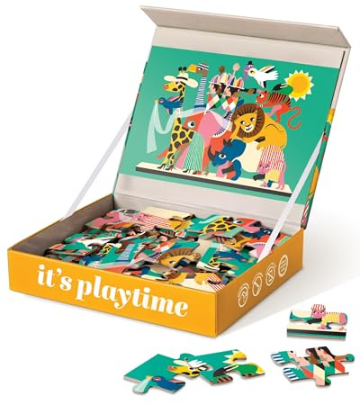 24 Piece Kids Puzzle: Animal Carnival