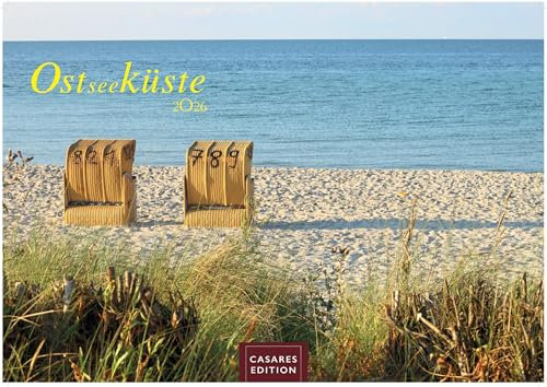 Ostseeküste Kalender 2026 – Wandkalender | Fotokalender Deutschland 24x35cm | Stimmungsvolle Küstenmomente im Ostseeküste – 12 faszinierende Ansichten von Meer und Natur
