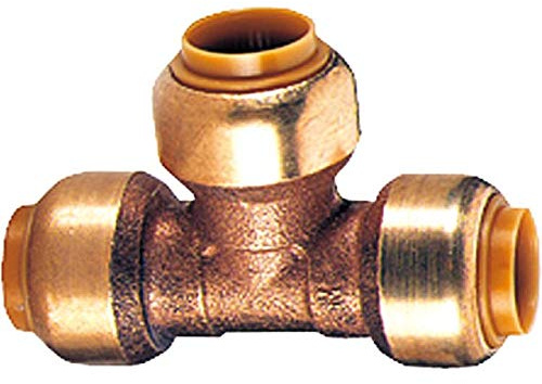 Steckfitting T-Stück reduziert 28x18x28 Typ T130 Steckfitting für Kupferrohr