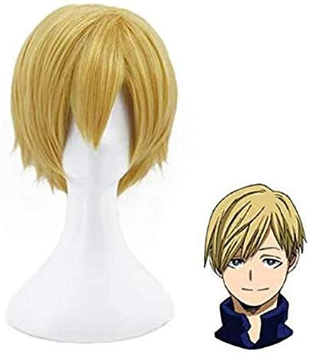 Yadi Bakugou Katsuki Perücke Anime Cosplay Perücke für My Hero Academia Synthetische Perücken mit kostenloser Kappe